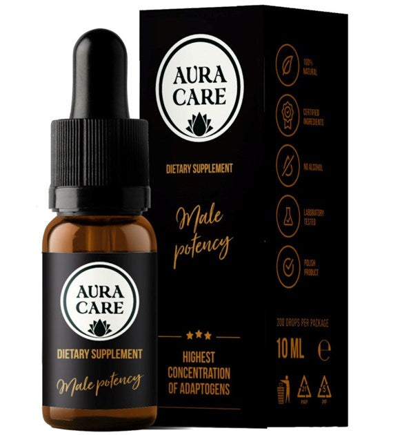 Aura Care Adaptogens Męskie potencjał 15ML