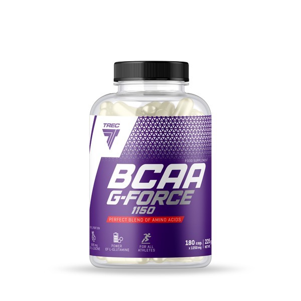 BCAA G-FORCE 1150 | BCAA z L-glutaminą w kapsułkach 180 kaps
