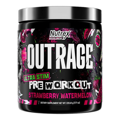 Nutrex Outrage Strawberry Watermelon 30 Porcji Booster Przedtreningowy