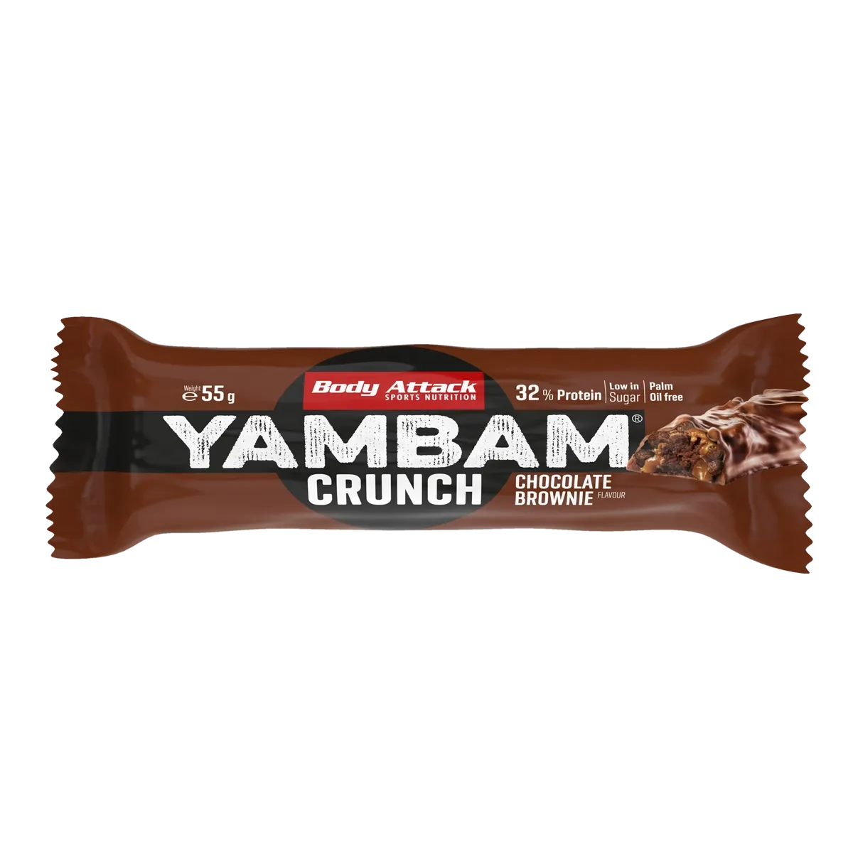 YAMBAM CRUNCH (55g-Chocolate Brownie)