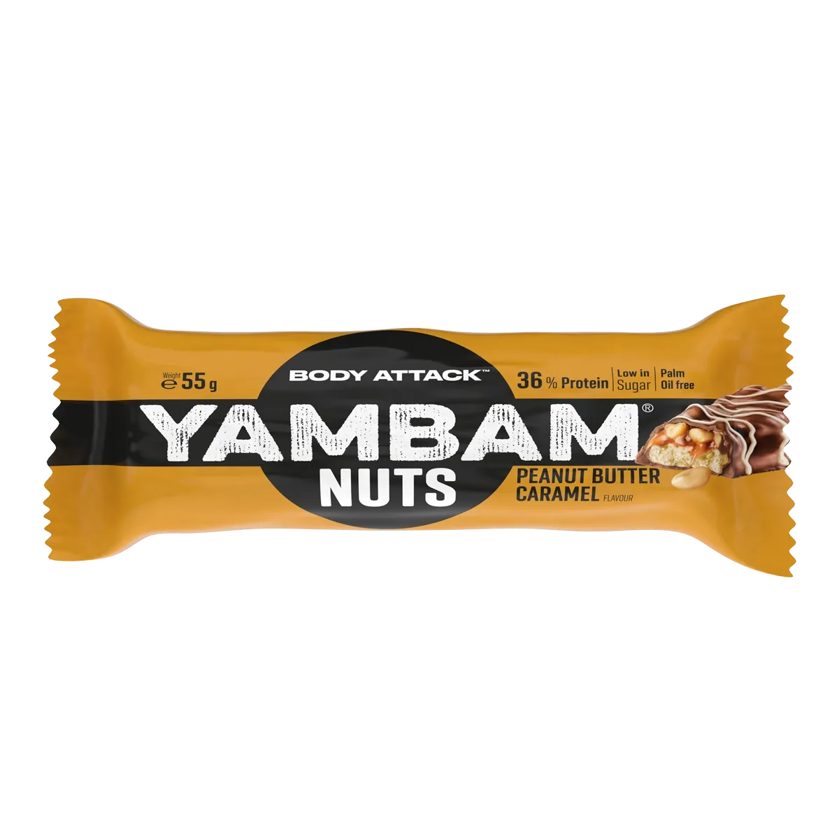 YAMBAM NUTS (55g-Peanut Butter Caramel)