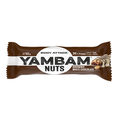 YAMBAM NUTS 55g-Brownie White Chocolate