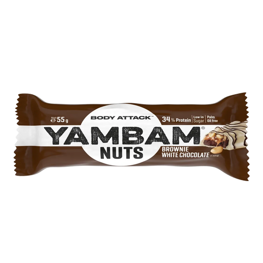 YAMBAM NUTS 55g-Brownie White Chocolate