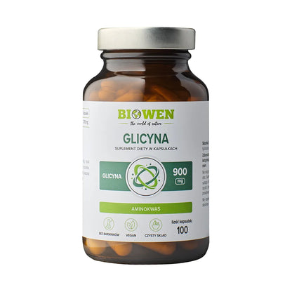 Glicyna Biowen 100 kapsułek