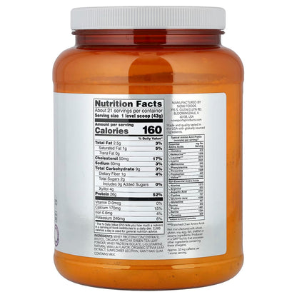 NOW Foods Whey Protein with Matcha Powder 907g WPC Koncentrat