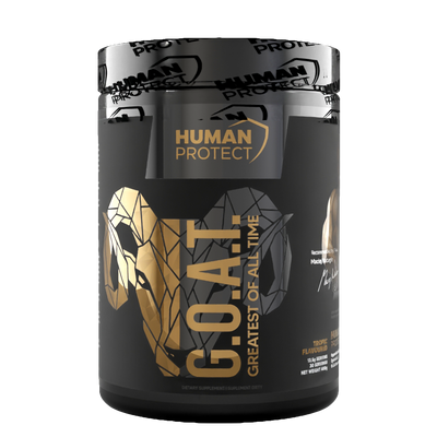 Human Protect G.O.A.T. Nabagło 400g Pre Workout Premium Przedtreningówka
