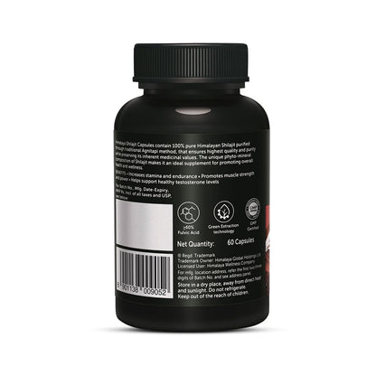 Himalaya Shilajt 60 Kapsułek, Zmęczenie, Stres