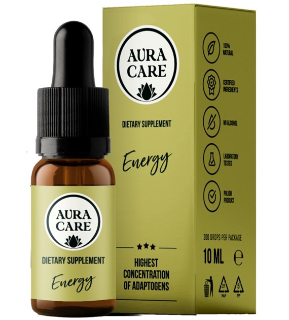 Aura Care Adaptogens Energy 15ML