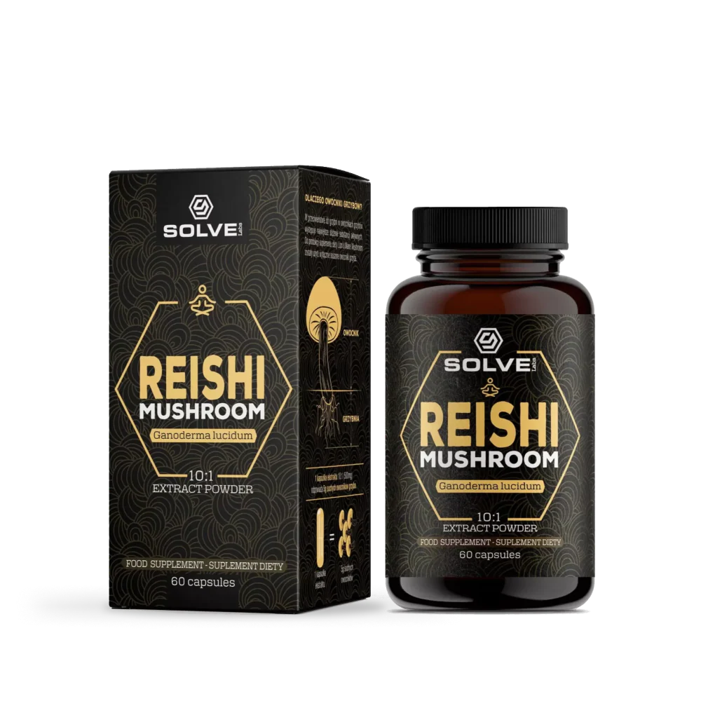 Reishi 10:1 Ekstrakt 60 Kapsułek