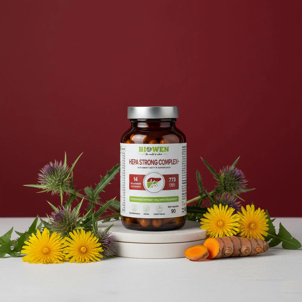 Hepa Strong Complex+ - 90 kapsułek BIOWEN