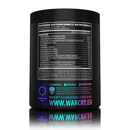 Warcry Pre Genius Nutrition