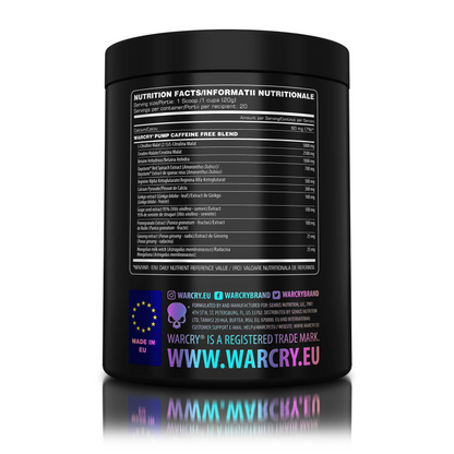 Warcry Pump Genius Nutrition