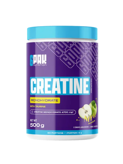 Creatine Monohydrate - Kreatyna w proszku - 500g 6Pak