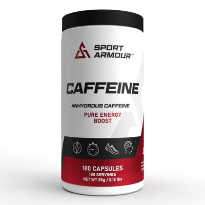 Sport Armour - Caffeine 180cap,Kofeina w Kapsulkach