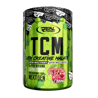 TCM JABŁCZAN KREATYNY CREATINE KREATYNA 500G REAL PHARM