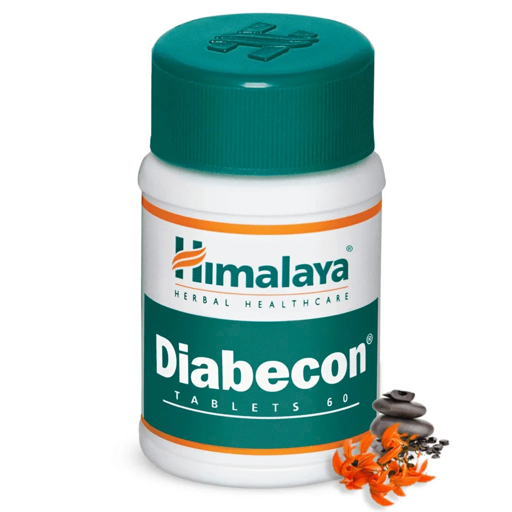Diabecon Himalaya 60 tabletek wsparcie dla prawidłowego metabolizmu glukozy
