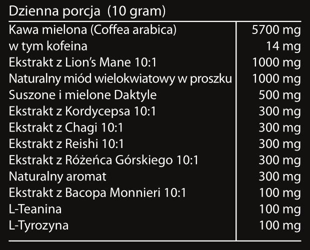 Adaptogenialna Kawa Mielona 100g